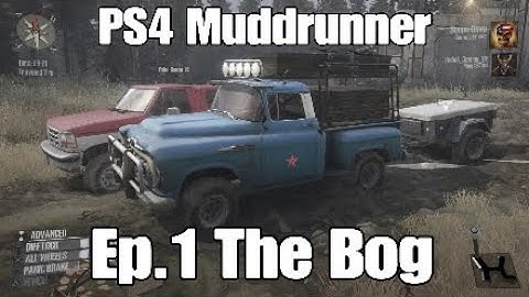 PS4 Muddrunner Ep.1 The Bog Hardcore Let