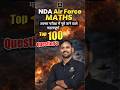 🚨 NDA Air Force Aspirants Special Maths Class | Don’t Miss! #utkarshdefenceacademy