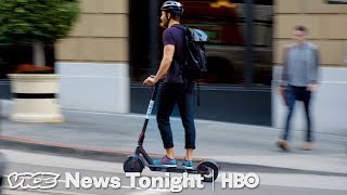 People In San Francisco Are Pissed Over Electric Scooters (HBO)