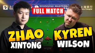 Kyren Wilson gegen Zhao Xintong Shanghai Masters Snooker-Meisterschaft Snooker komplettes Match