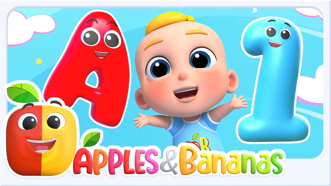 Best Educational Videos, Apples And Bananas Kids Song, App for Babies