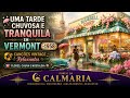 ☔🌷 MÚSICA PARA RELAXAR I UMA TARDE CHUVOSA E TRANQUILA EM VERMONT - 1958 🌷☔