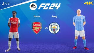 FC 24 - Arsenal Vs Manchester City - Premier League 23/24 | PS5™ [4K60] Next Gen