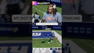 DOT SENSES TINGLING ⚡️ #madden26 #gaming #woodvilletv #nfl #quarterback