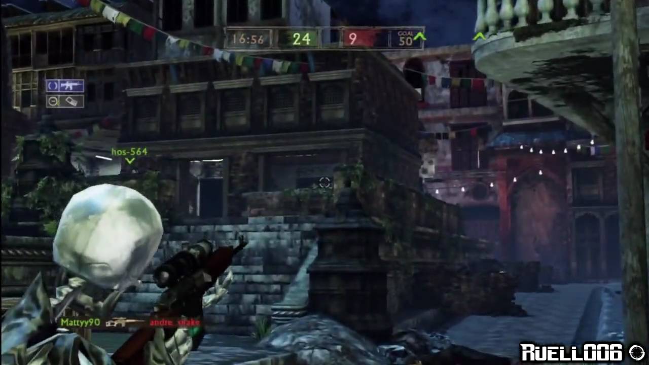 Uncharted 2 Sniper Rifle and Pistole - feat. killman234567891