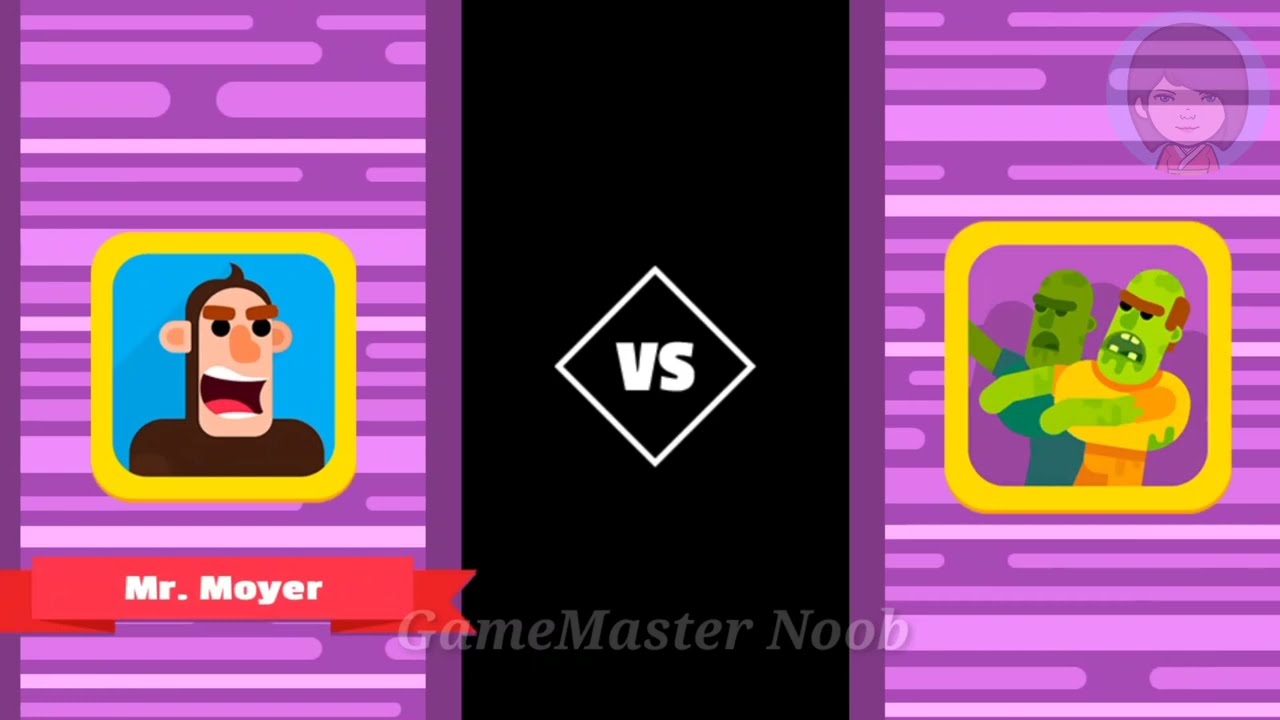 Bowmasters Mr. Moyer | Donkey Kong vs Zombies