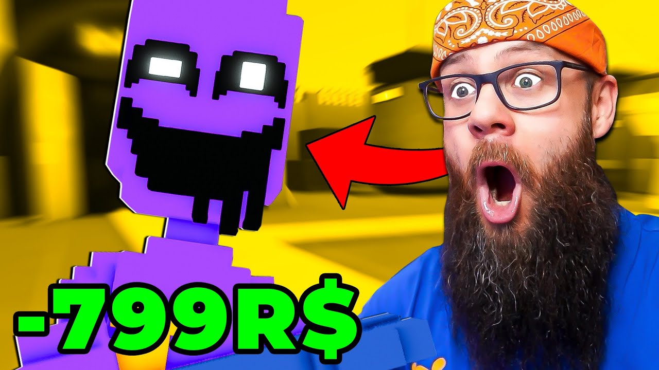 🔥Kupiłem *PURPLE GUY* Za "799R$" To NOWY UPDATE We *FNAF TOWER DEFENSE* Na ROBLOX