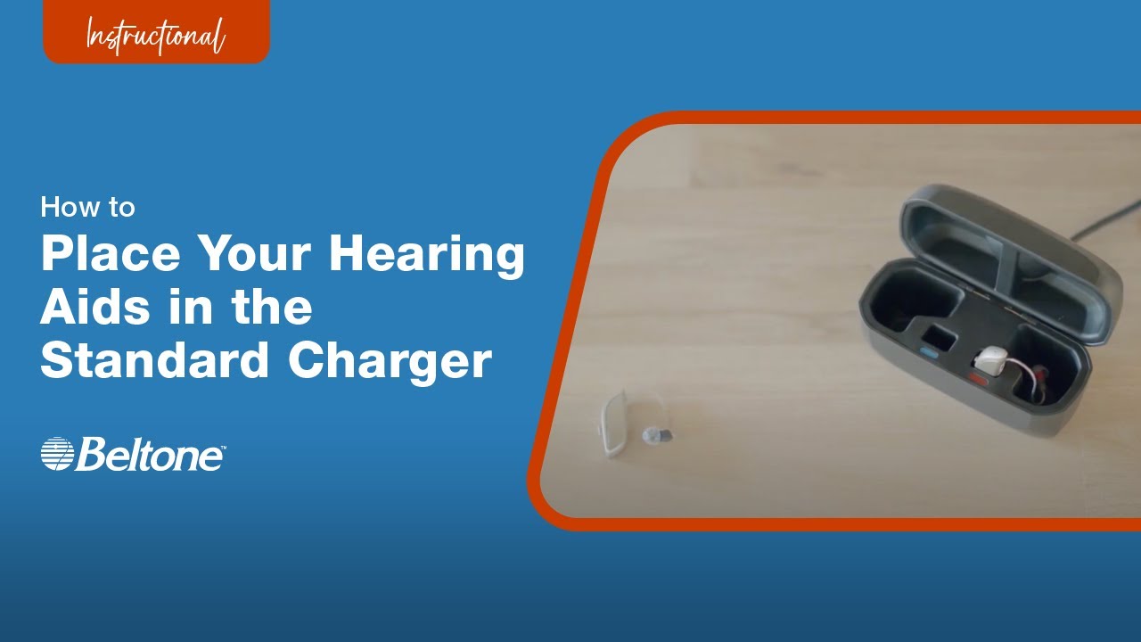 how-to-place-the-hearing-aid-in-the-standard-charger-beltone-youtube