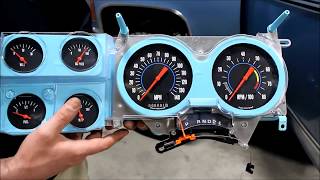 7387 Square Body Instrument Cluster Install