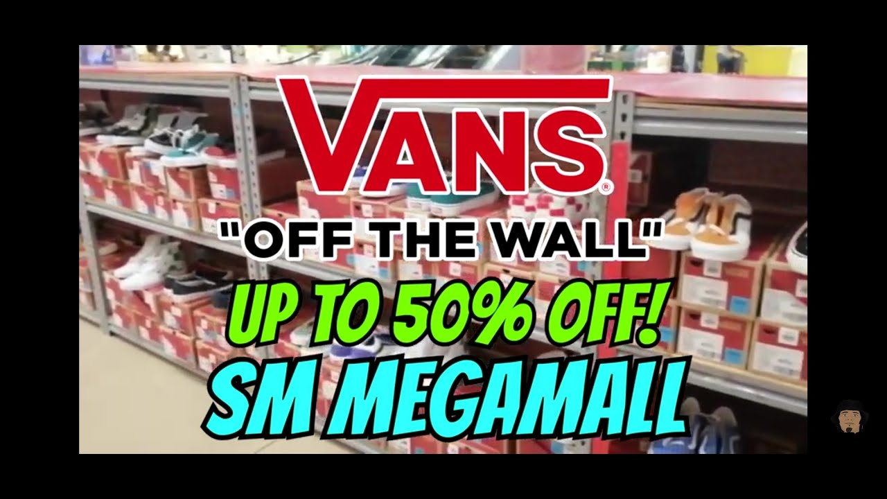 vans sale megamall