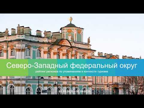 Рейтинг регионов в контексте туризма: Северо-Западный федеральный округ. Media Grata