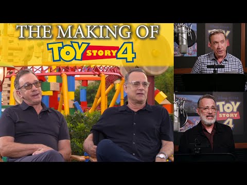 TOY STORY 4: Behind the Scenes with Tom Hanks, Tim Allen, Tony Hale & Annie Potts