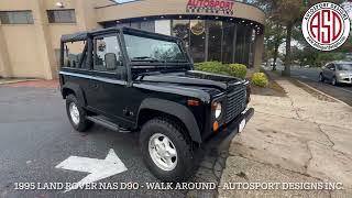 Career Overview 1995 Land Rover NAS D90 Walk around