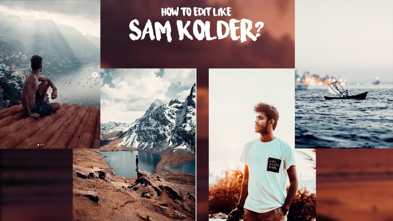 How to edit banger photos like Sam Kolder? Free Preset included!🤯