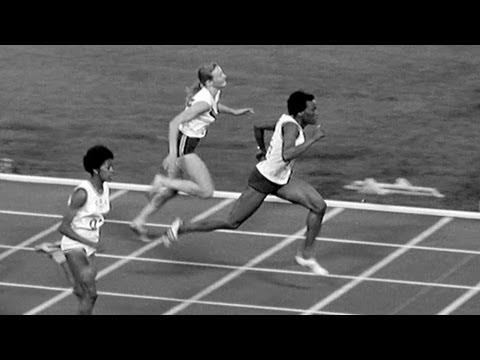 Wyomia Tyus Retains Olympic 100m Title - First Ever | Mexico 1968 Olympics