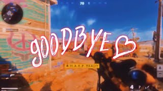 Goodbye. (A Multi-CoD Montage)