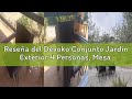 Reseña del Devoko Conjunto Jardin Exterior 4 Personas, Mesa y Sillas De Comedor De Aluminio 4+1, 4 S