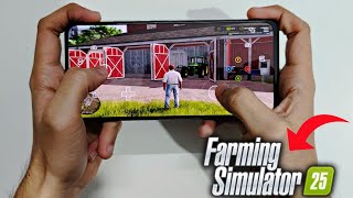 Farming Simulator 25 Playing on Mobile | How to Play FS 25 in Android 2026 | FS 25 Mobile screenshot 2
