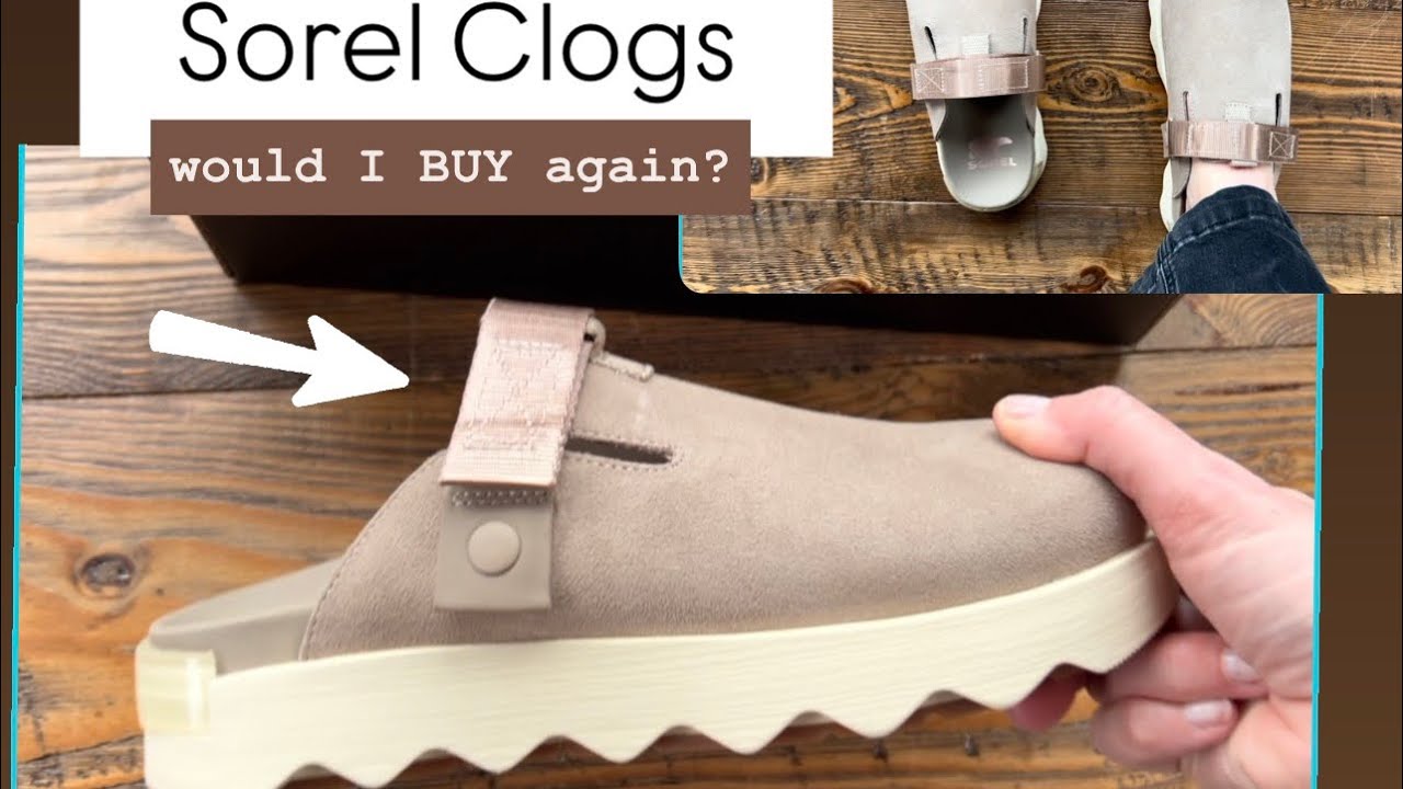 SOREL Vllbe Clogs – Women’s Chic Suede Slip-On 