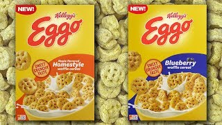 Eggo Cereal 2006 & 2019