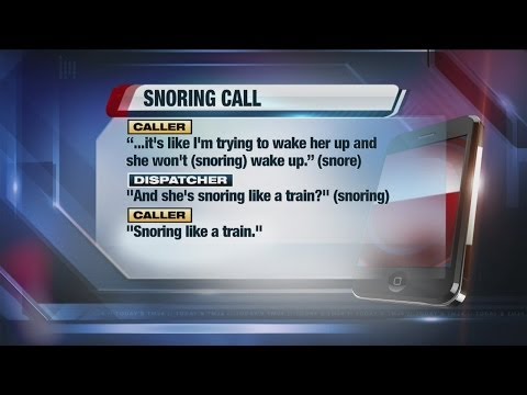Audio: Waukesha man calls police on snoring woman in his bed
