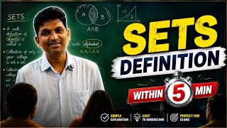 Definition of Sets | Class 11 Maths | Telugu