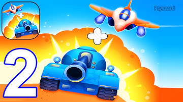 Merge Army Military Defense - Gameplay Walkthrough Part 2 Army War Commander Level 21-30 iOS Android