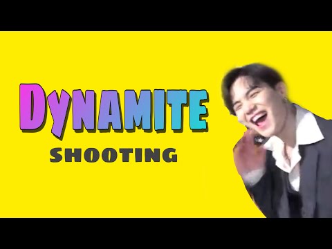 【BTS日本語字幕】ユンギもウキウキdynamite shooting