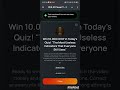 CEX.IO Power Tap Quiz Solution! 11/04/2025