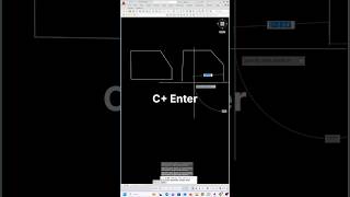 How To Create Polyline || Autocad Tutorials || #shorts
