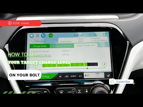 Chevrolet Bolt: Setting