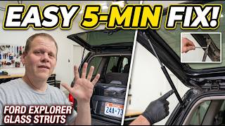 Ford Explorer Rear Glass Lift Supports Failing? | Replace Them Now 95-01