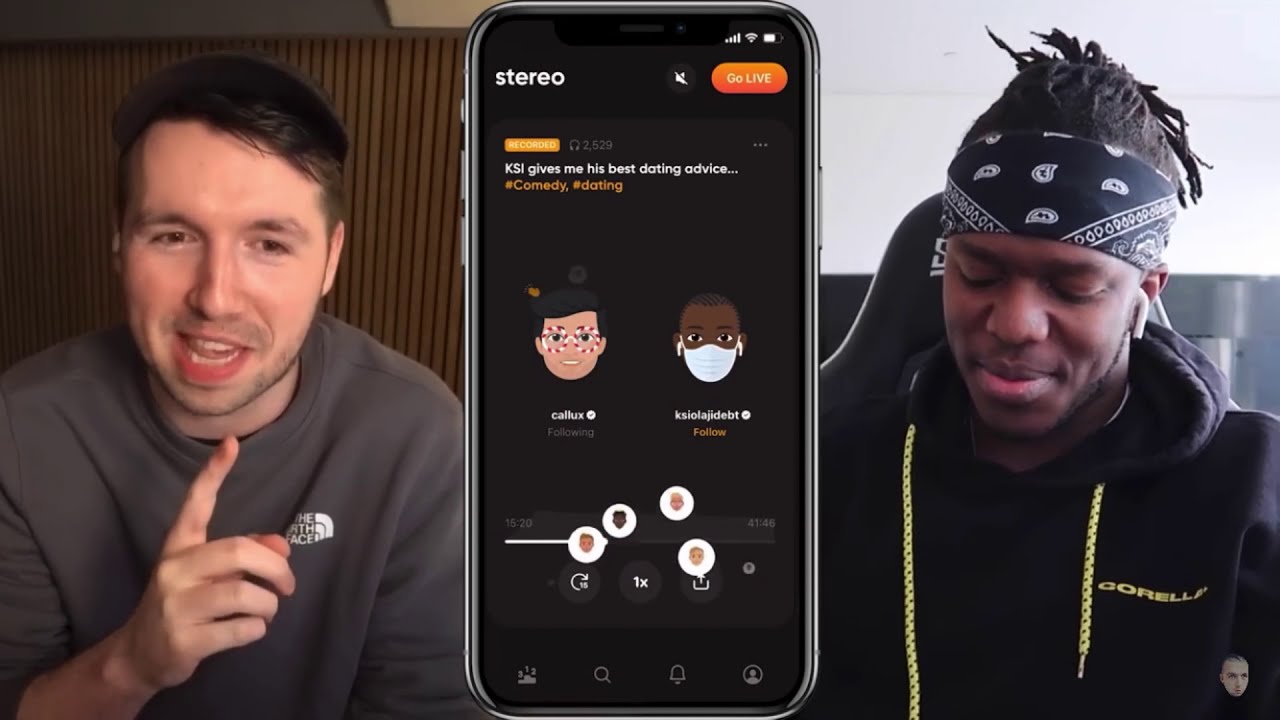 KSI And Callux Give Amazing Relationship Advice YouTube