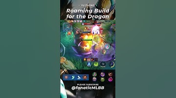 ✅Yu Zhong - Roaming Build for the Dragon #yuzhonggameplay #yuzhong #mobilelegend #mlbb #valirmlbb