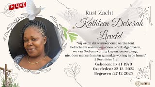 🔴LIVE🔴🌴🕊️Uitvaartdienst \u0026 Begrafenis van Kathleen Deborah Lieveld 🕊️ 27-12-25 🌴