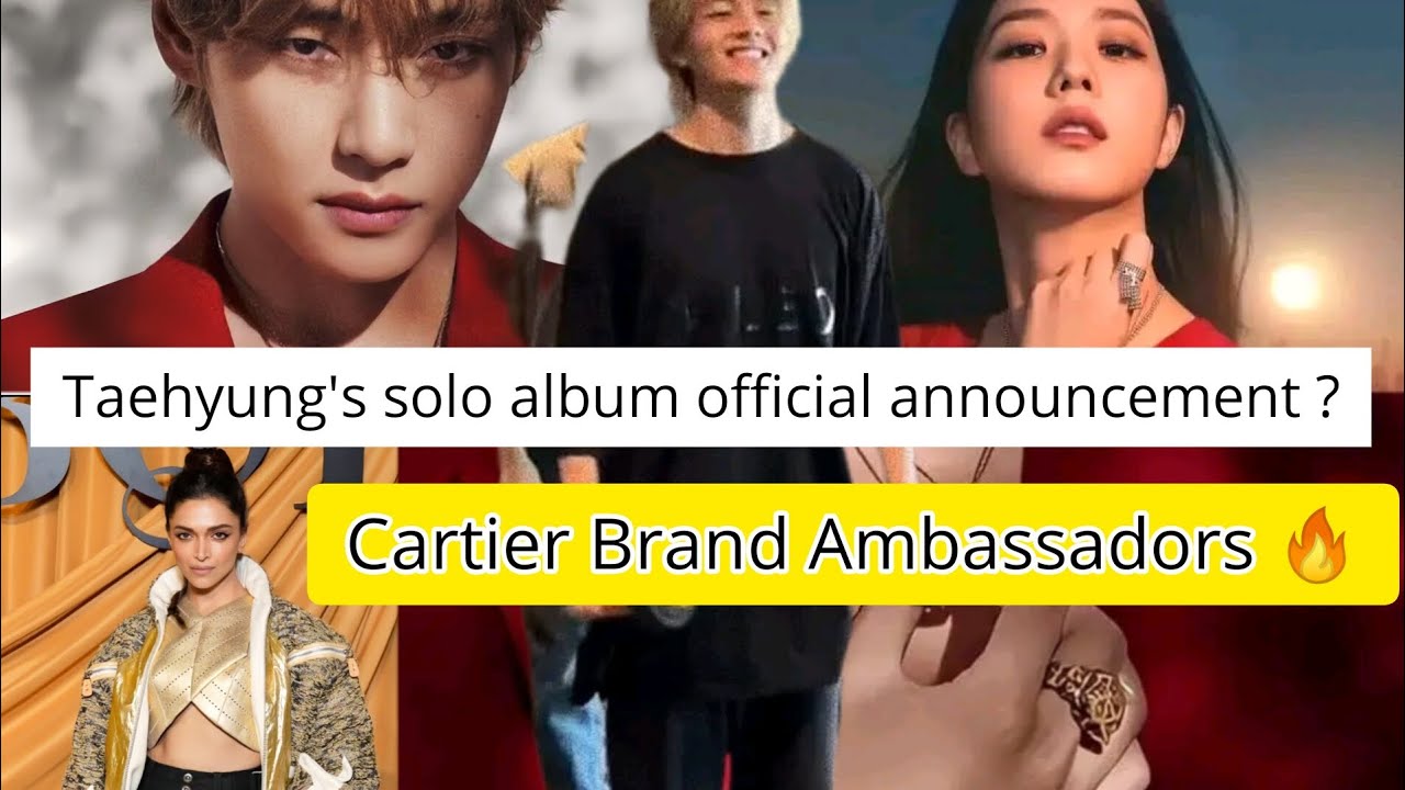 BTS V Taehyung x Cartier Ambassador, 방탄소년단 2023