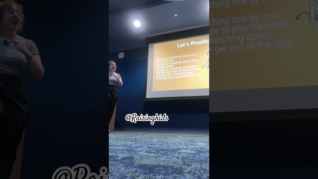 Ants 🐜 go marching one by one rhyme with action.. for toddlers..