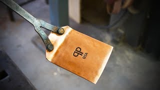 Forging a Copper and Steel Spatula