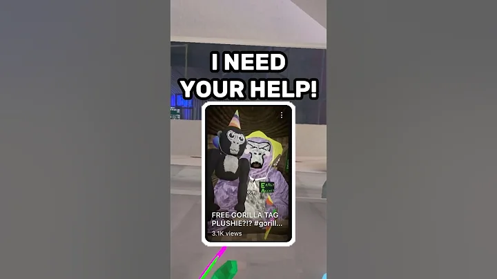 I need YOUR help! #recommended #gorillatag #capcut #shorts #funny #comedy #gtcs