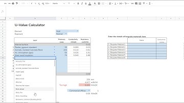 How to calculate U-Values for a wall with my simple (and FREE) U Value calculator spreadsheet