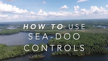 Sea-Doo: How to use controls