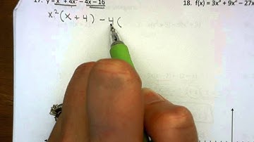 Math 3 Unit 3 Obj 5 Select Problems