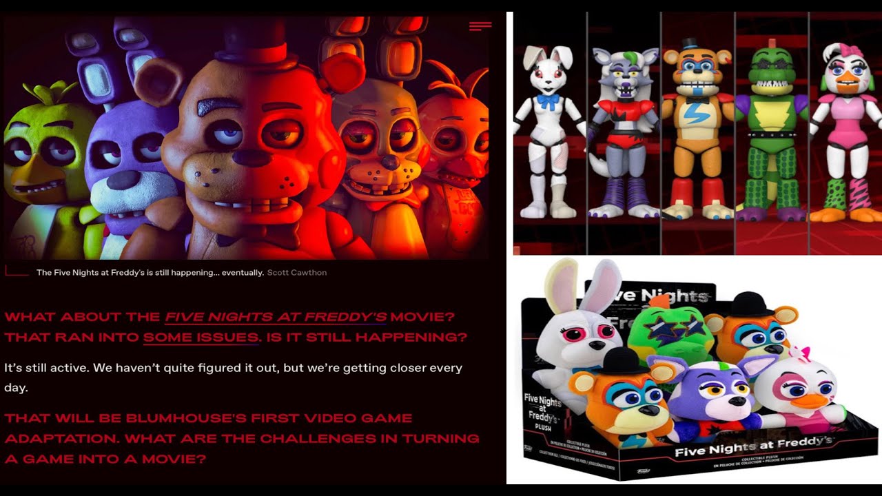 Coming soon: FNAF SB MERCH! - Fnaf News Walter