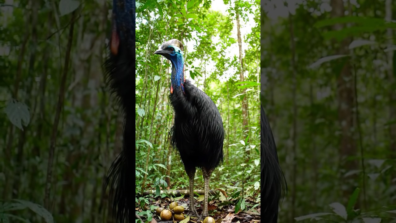 Southern cassowary bird unique sound 