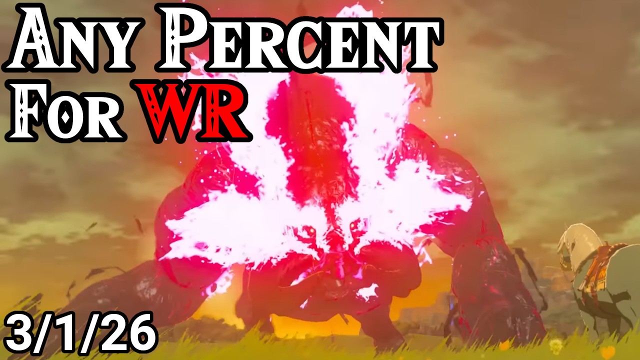 BotW Any% Speedruns for WR Day 32! (Switch 1 v1.6)