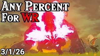 BotW Any% Speedruns for WR Day 32! (Switch 1 v1.6)
