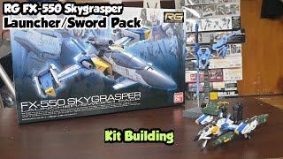 Bandai Gundam Real Grade FX-550 Skygrasper Model Kit