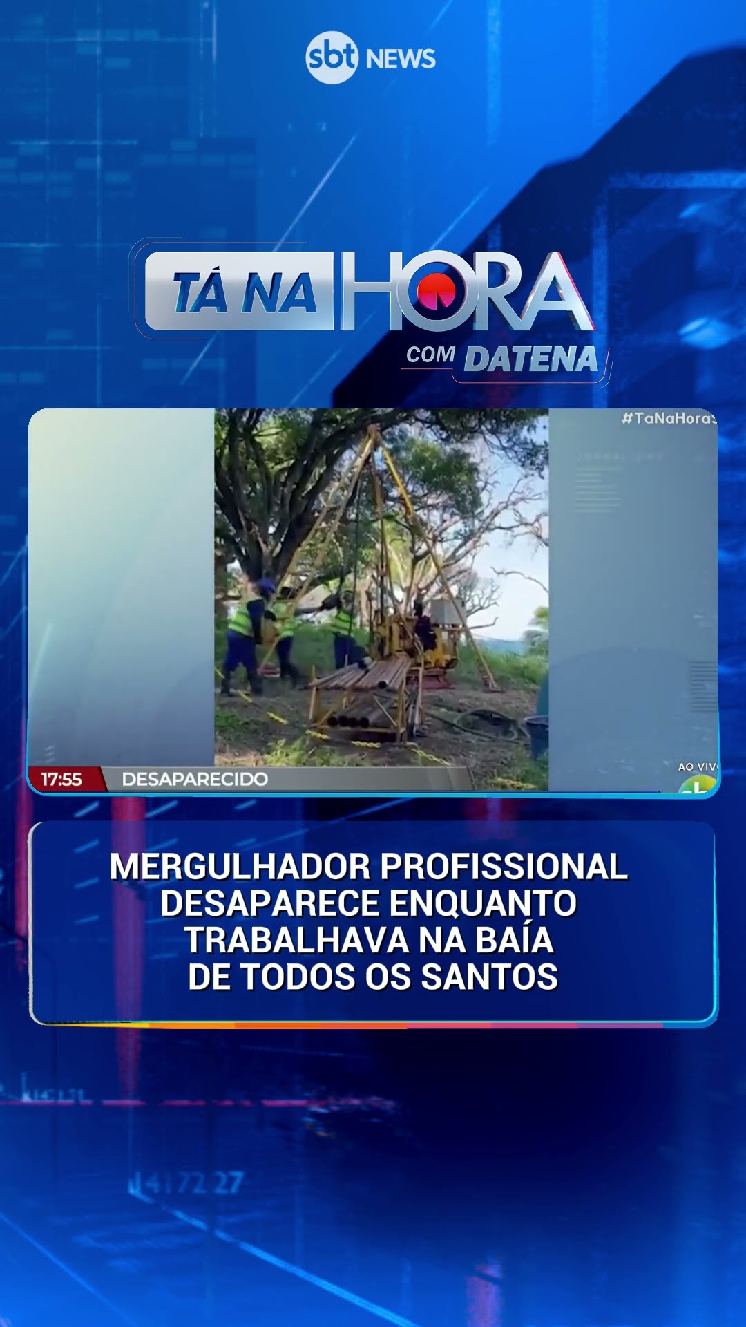 Mergulhador desaparece durante sondagem de ponte em Salvador | Tá na Hora (17/12/24)