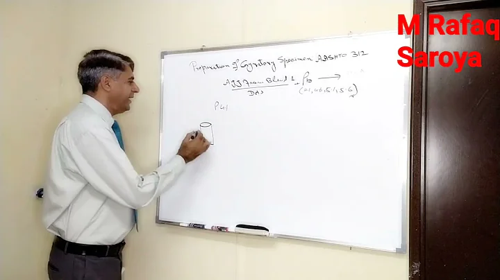 Lecture 5 Formation of Gyratory Specimens at different Pb for DAC work