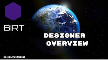 BIRT Designer Overview